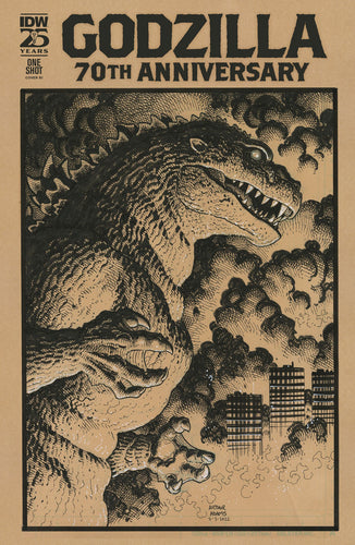 Preorder: Godzilla: 70th Anniversary #1 (Art Adams) Ratio 1:50