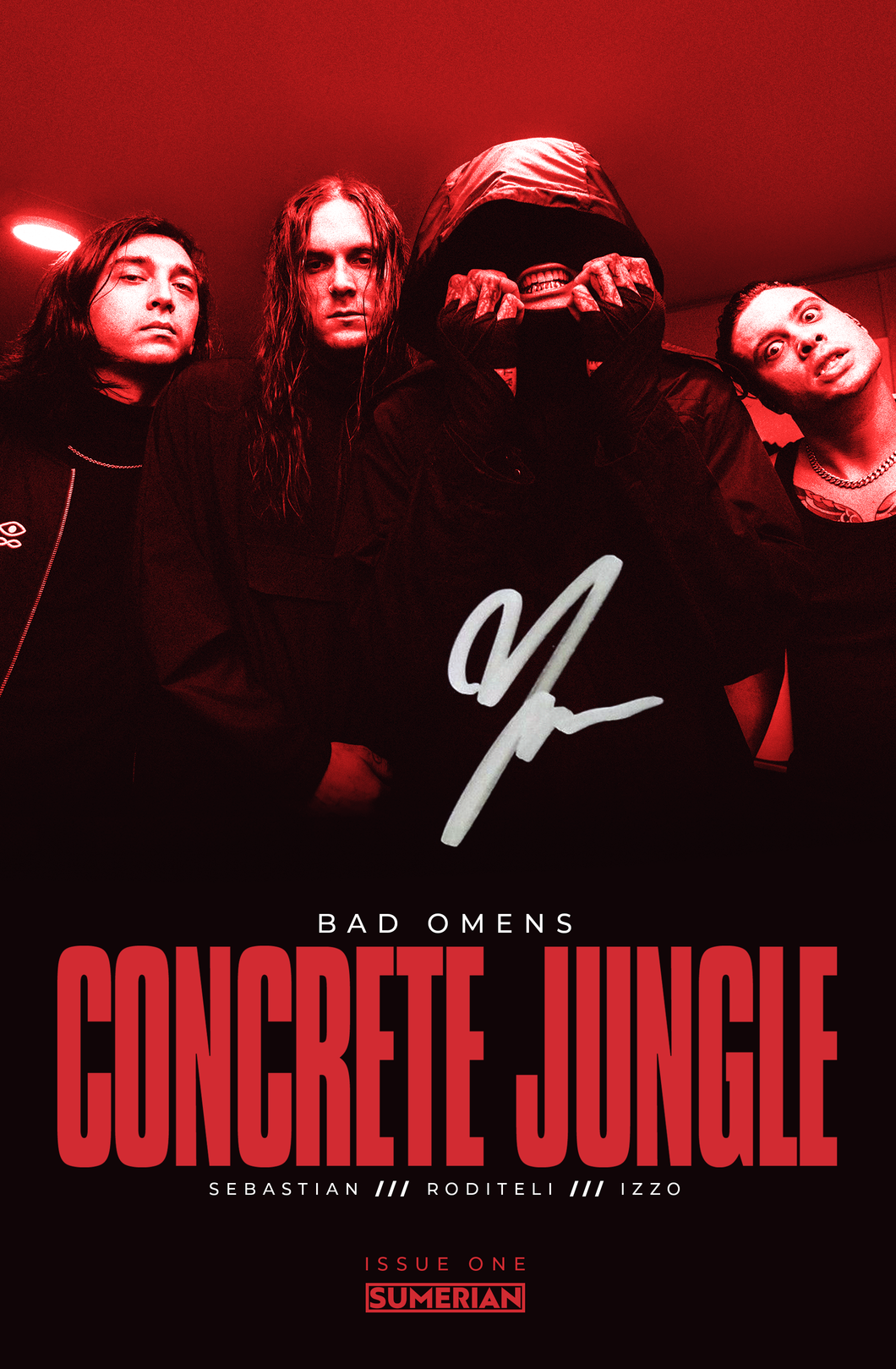 Concrete Jungle #1- Signed Retailer Exclusive 1:100 Low Print - Noah Sebastian