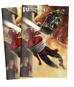 Ultimate Spider-Man #1 Ariel Diaz  SET Trade and Virgin (ASM #39 Homage to John Romita)
