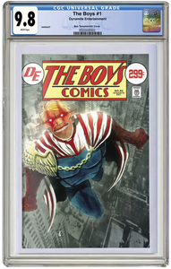 CGC 9.8 The Boys #2 Action Comics Homage Foil (Ben Templesmith) LTD 100