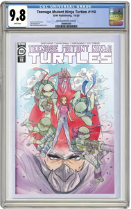 PREORDER: CGC 9.8 TMNT #110 (1st PREVIEW app. of Last Ronin!) Peach Momoko trade dress variant