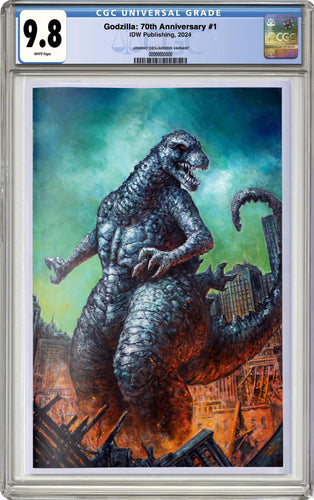 Preorder: CGC 9.8 Godzilla 70th Anniversary #1 (Johnny Desjardins)