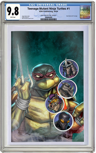 PREORDER: CGC 9.8 TMNT #1 (2024) New Mutants #87 homage foil variant