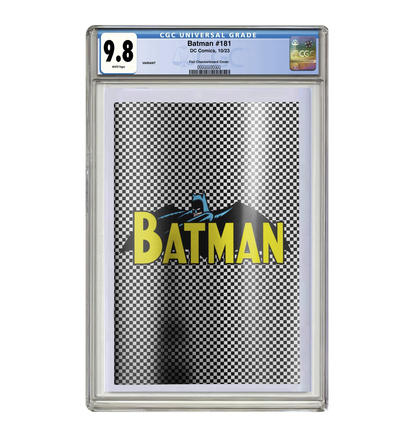 CGC 9.8 Batman #181 CHECKERED FOIL 1966 Reprint 1st Appearance of Poison Ivy