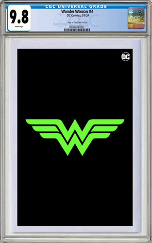 CGC 9.8 Wonder Woman #4 Glow in the Dark