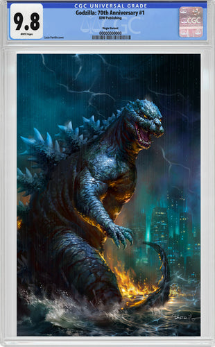 Preorder: CGC 9.8 Godzilla 70th Anniversary #1 (Lucio Parillo)