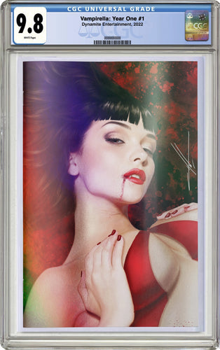 Preorder: CGC 9.8 Vampirella: Year One #1 (Carla Cohen) FOIL LTD 50