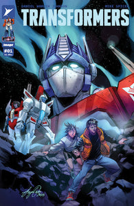 Transformers #1 Siya Oum Variant SET (2 Comics) Trade and Foil  LTD 1000