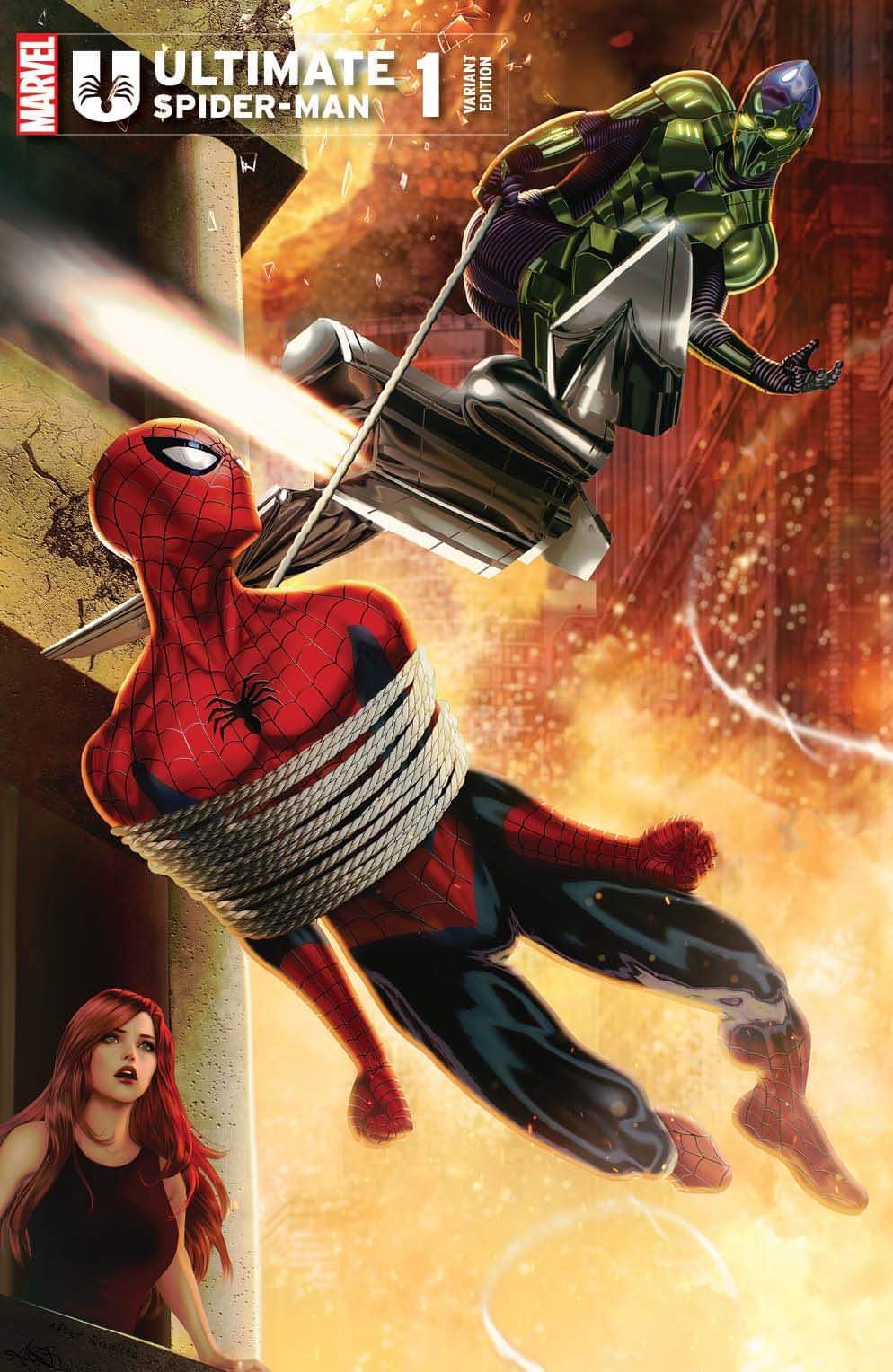 Ultimate Spider-Man #1 Ariel Diaz - Trade (ASM #39 Homage to John Romita)