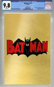 Preorder: CGC 9.8 Batman #121 Gold Foil - Print Count LTD 500