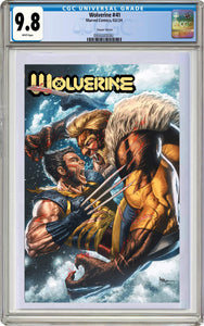 Preorder: CGC 9.8 Wolverine #41 (Mico Suayan) Trade LTD 3000 Jim Lee Homage