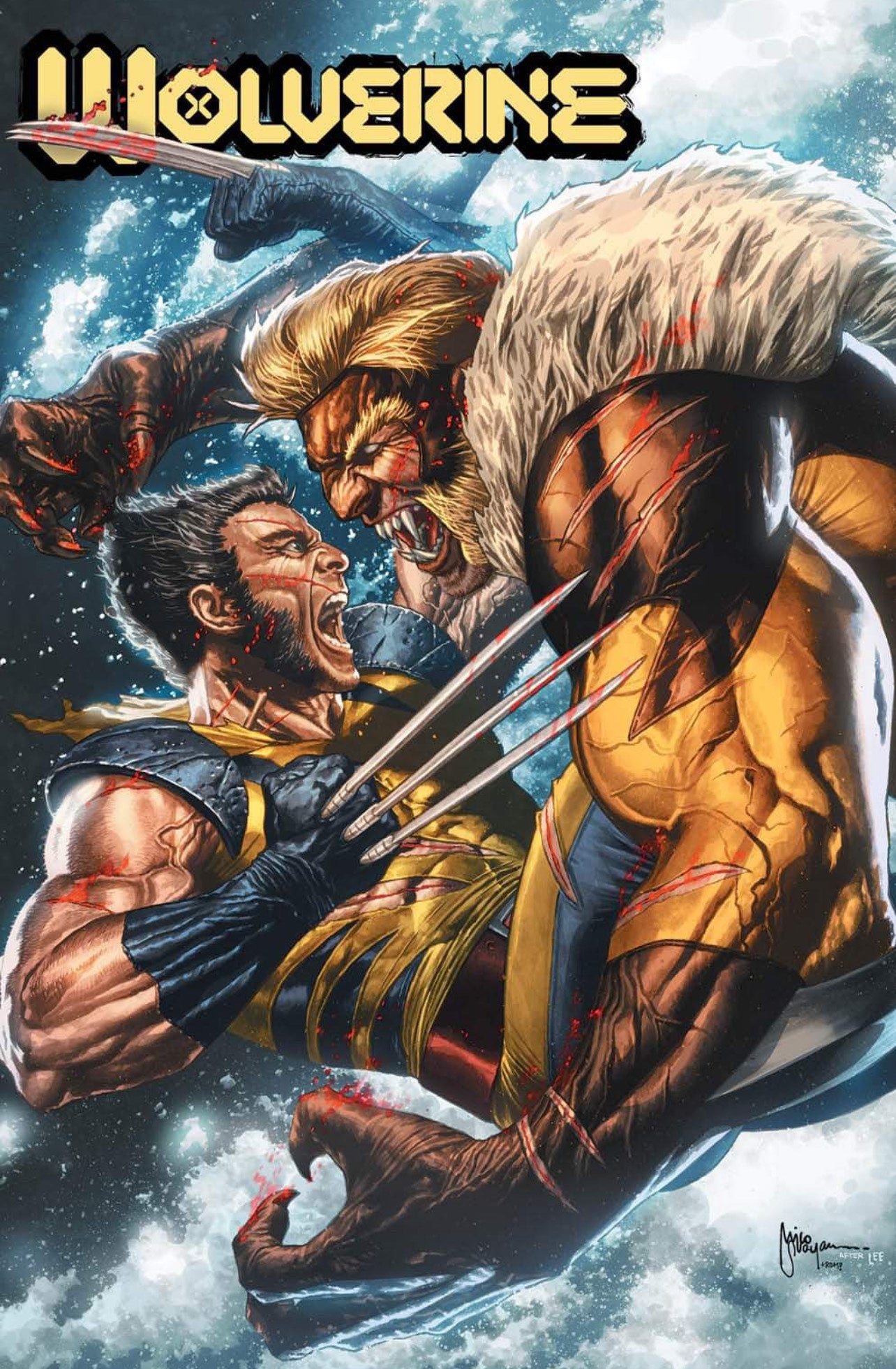 Wolverine #41 (Mico Suayan) Tradedress  LTD 3000 (Jim Lee Homage)