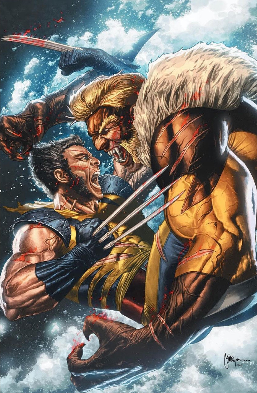 Wolverine #41 (Mico Suayan) Virgin LTD 1000 (Jim Lee Homage