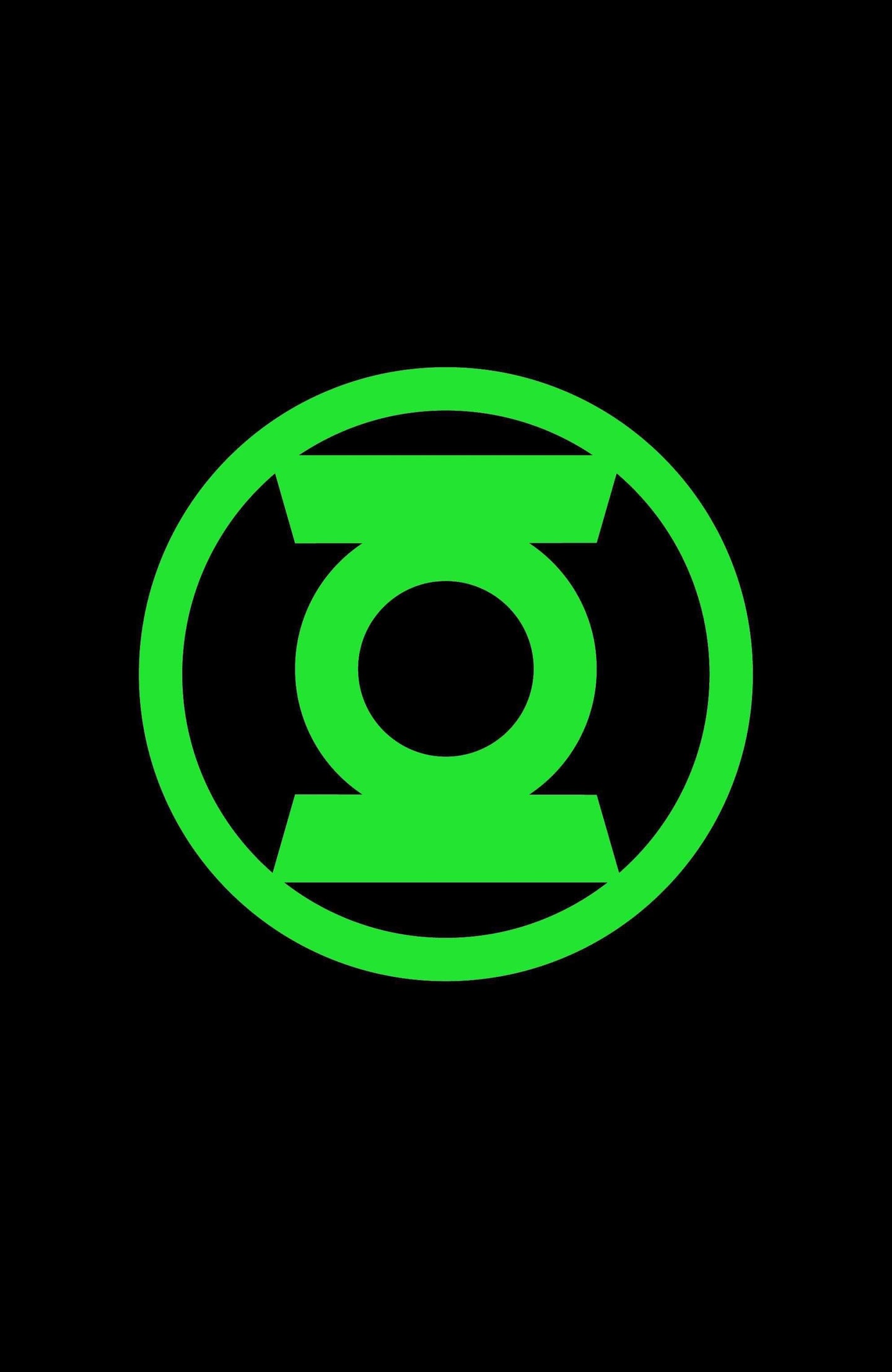 Green Lantern #8 Glow in the Dark Logo
