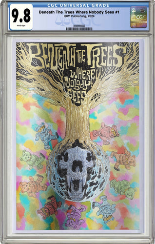 Preorder: CGC 9.8 Beneath the Trees Where Nobody Sees #1 Foil LTD 500