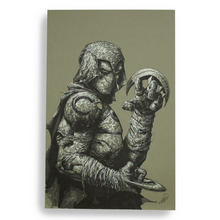 Load image into Gallery viewer, Moon Knight sketchbook cover- Johnny Desjardins Original Art