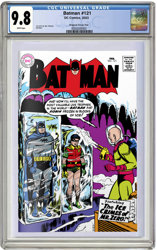 CGC 9.8 Batman #121 (Facsimile Foil Reprint) LTD 500