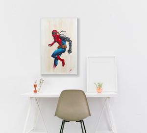 Cyborg Spider-Man- Johnny Desjardins Original Art
