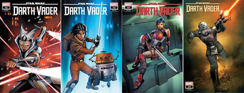 COMPLETE SET: Darth Vader #42-45 (Stephen Segovia) Star Wars Rebels Anniversary 4 Book Set