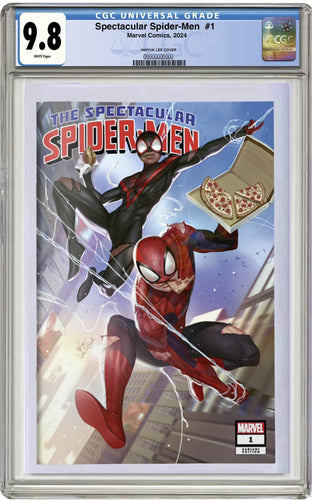 Preorder: CGC 9.8 The Spectacular Spider-Men #1 (InHyuk Lee) LTD 1500