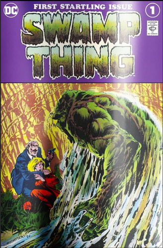 Swamp Thing #1  Foil HOMAGE Bernie Wrightson Original Cover Reprint LTD 500