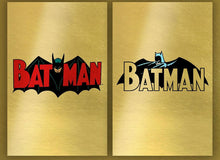 Load image into Gallery viewer, Batman Gold Foil SET #121 and #181  x2 Books Total